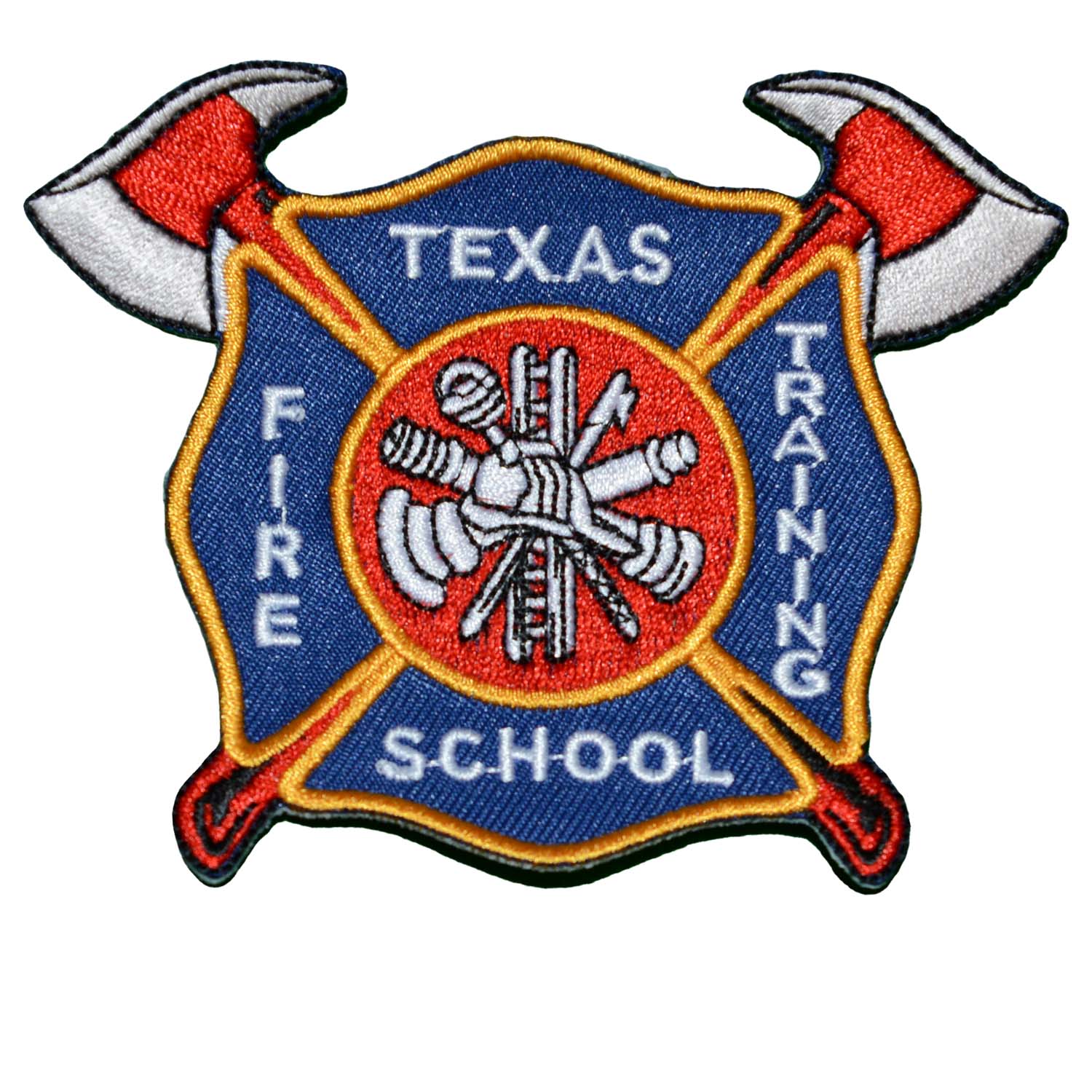 Velcro patch texas fire training school barker productions
